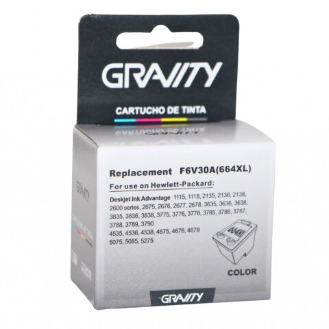 CARTUCHO PARA HP 664 XL COLOR CARTUCHO PARA HP 664 XL COLOR