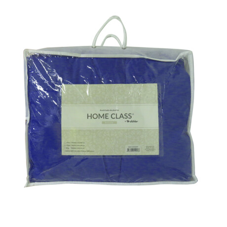 Set 2 Plazas c/ Acolchado Pluma Dohler + Calienta Cama Cuori Azul Marino