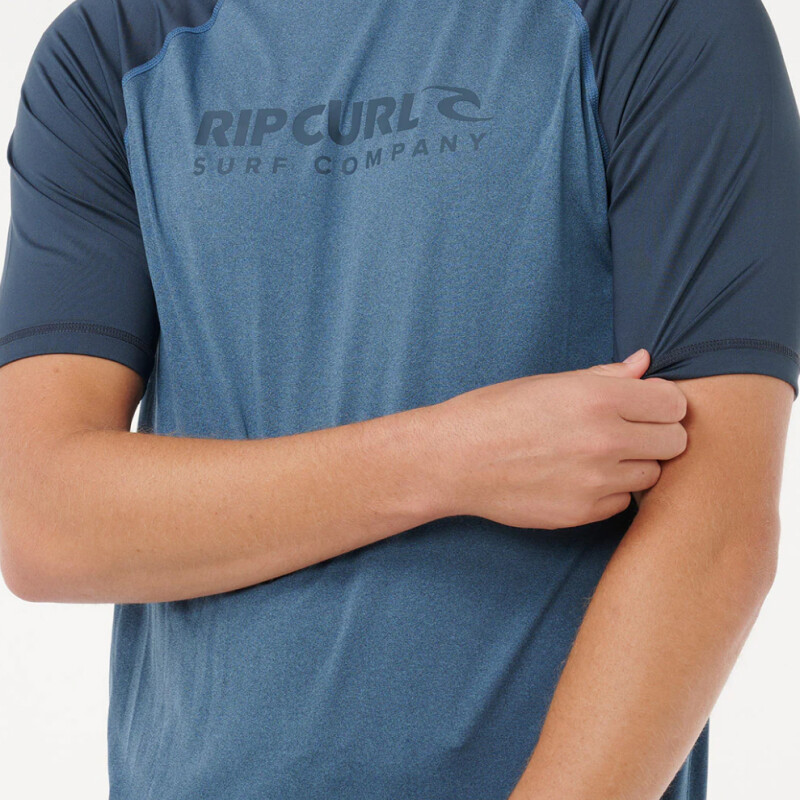 Lycra Rip Curl Shock UPF - Azul Lycra Rip Curl Shock UPF - Azul