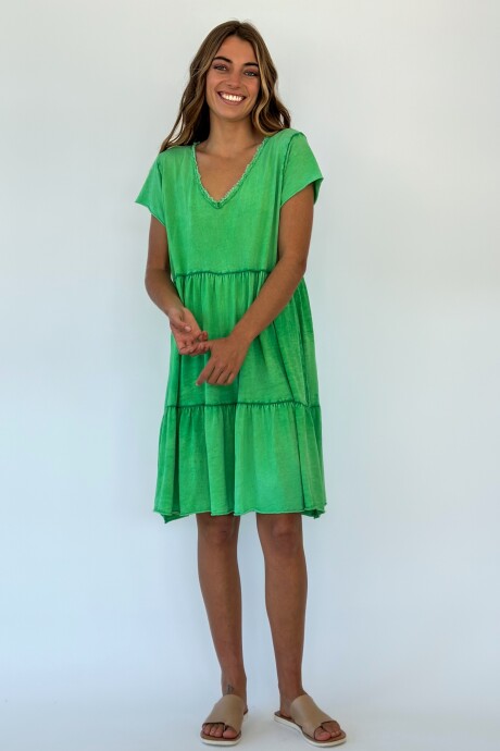 VESTIDO AMATISTA VERDE