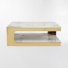 MESA DE CENTRO NUBE DUO Blanco - Medium
