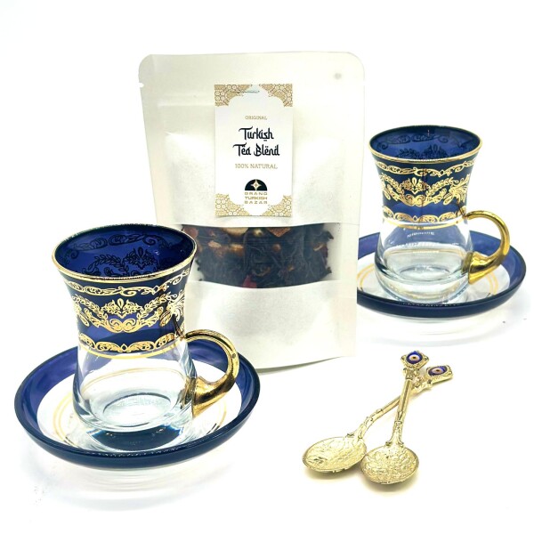 Set de té para dos personas vip color Negro