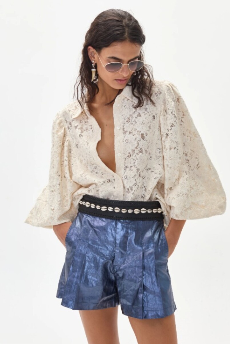 Claire Cotton Lace Shirt 
