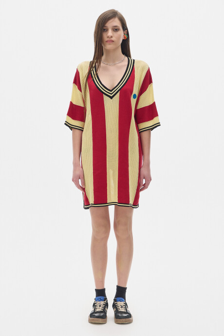 Knit dress Gol ST Yellow