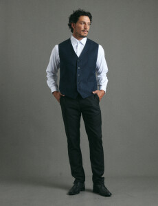 470475 CHALECO VESTIR HARRINGTON SELECT Azul Oscuro