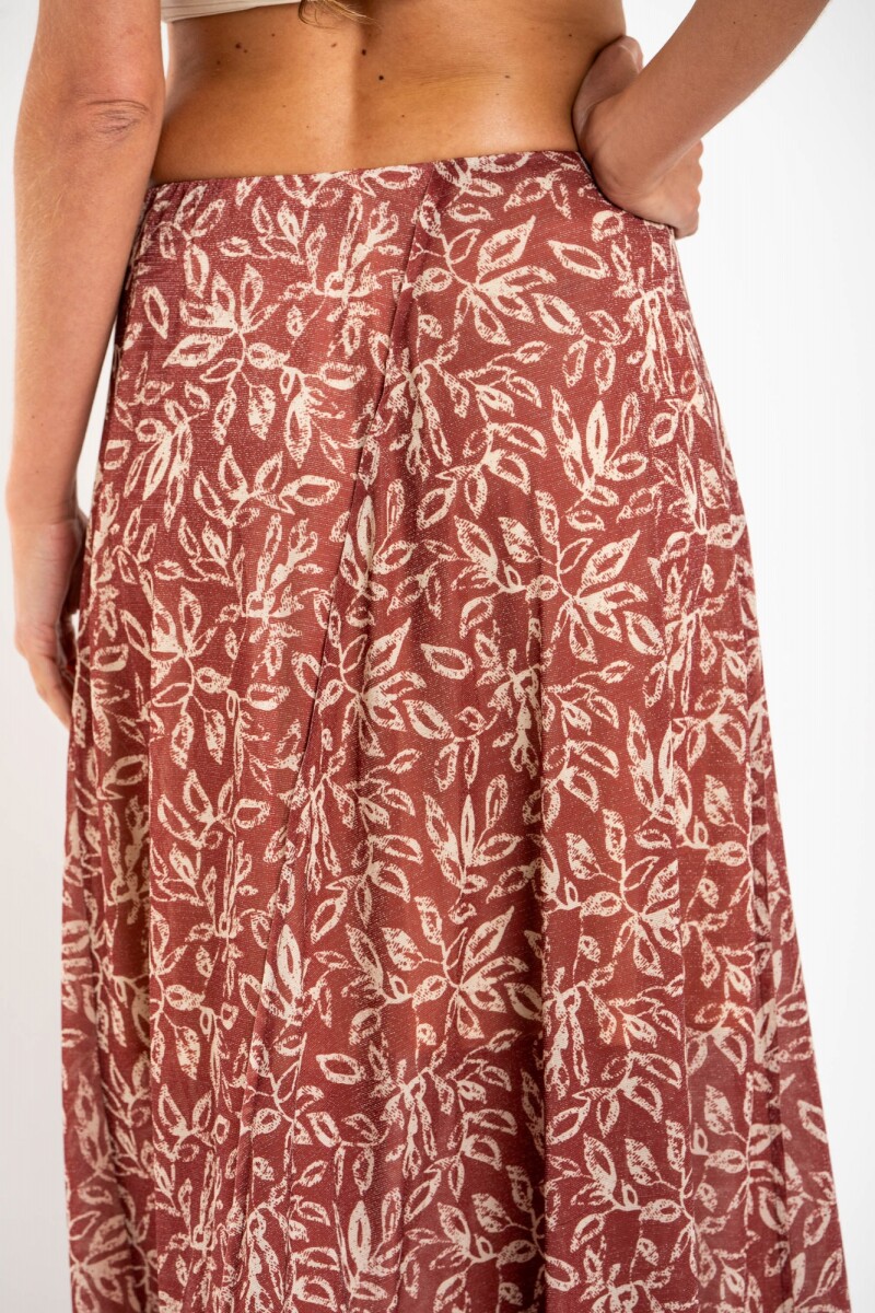Falda Estampada Multi