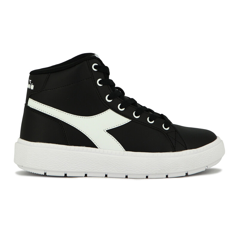 Bota De Mujer Diadora Rocket Negro-blanco