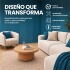 Pack x10 Wpc Simil Madera Wall Panel Lambrin 2.90x16.7 Azul 1