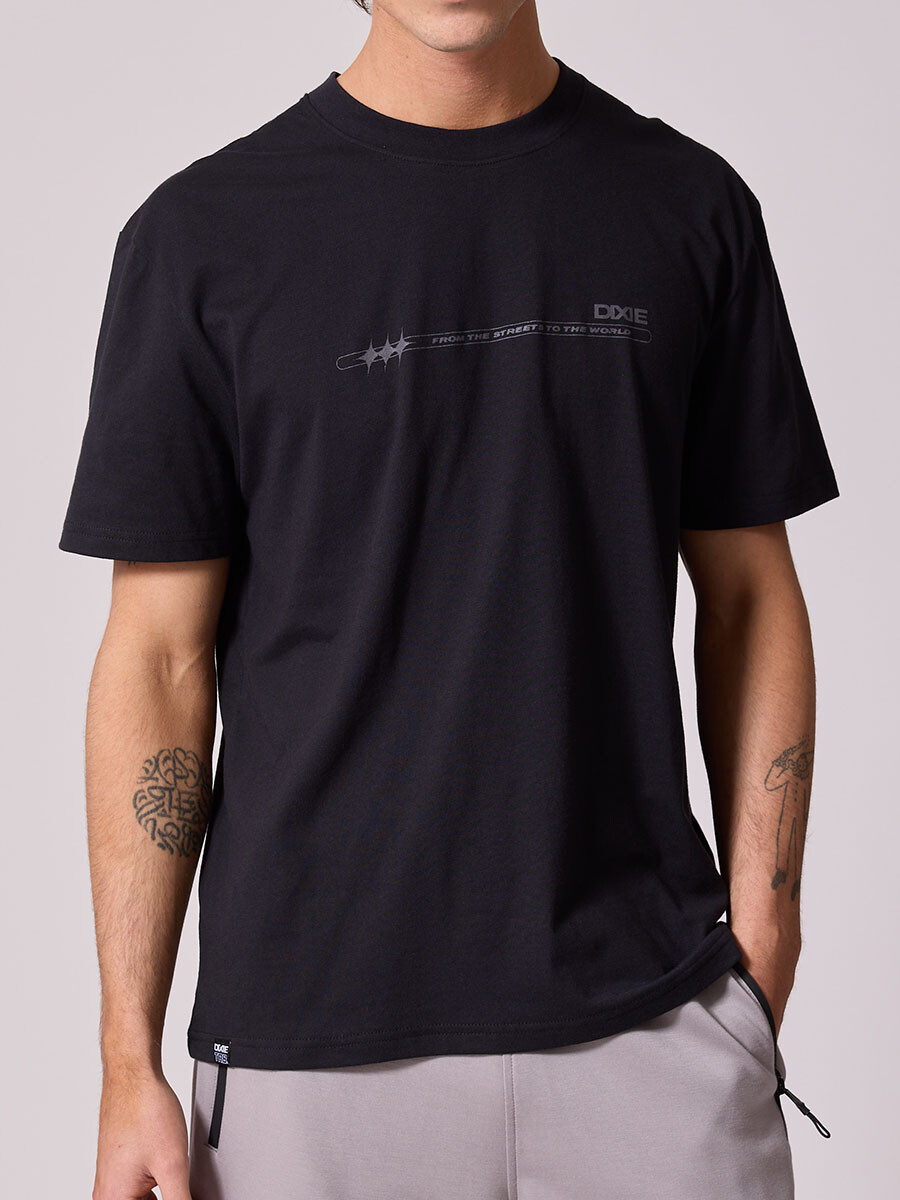 T-SHIRT CASIN DIXIE - Negro 