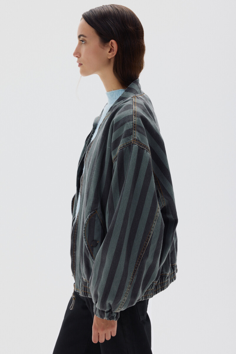 Campera Bomber ST Grey