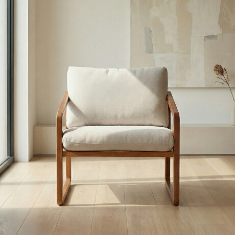 Butaca Donatella - Tela Microfibra AA-10 (Beige)