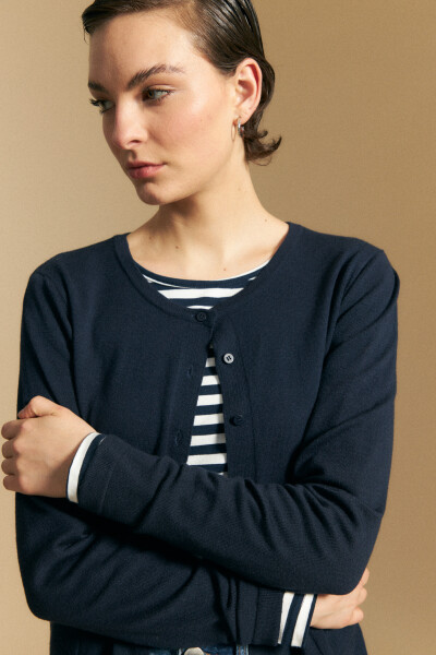 CARDIGAN ALBA Azul Marino