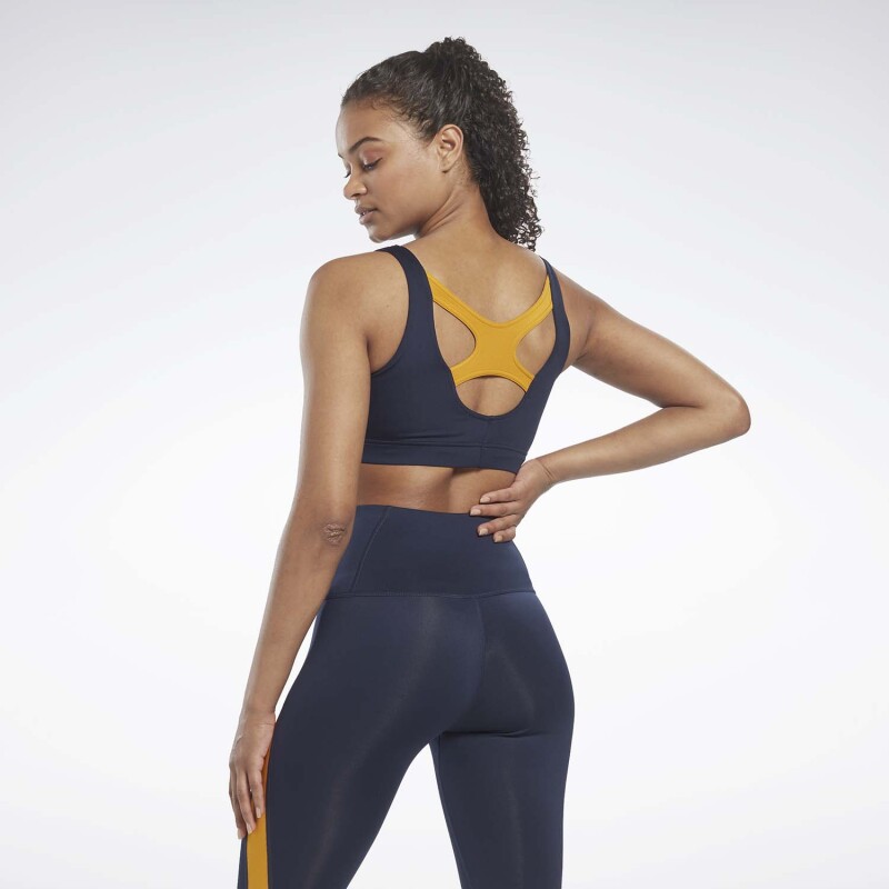 Id Train Big Logo Bra - Mujer Blue