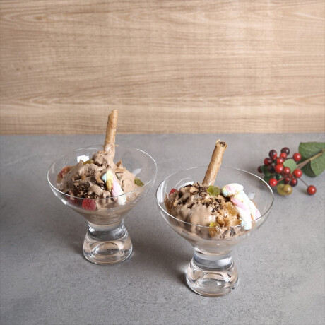 Juego de Copas de Cristal Bohemia 330ml Helado - 6 unidades Juego de Copas de Cristal Bohemia 330ml Helado - 6 unidades