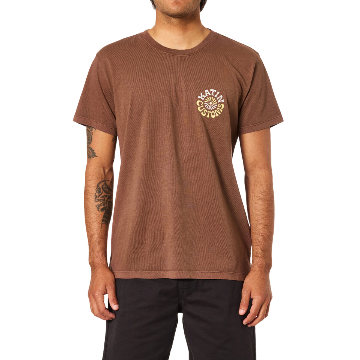 Remera Katin Twirl - Marrón 