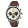 Reloj CASIO EDIFICE EFR575L-7ADF en Cuero Marron Esfera 48mm 0