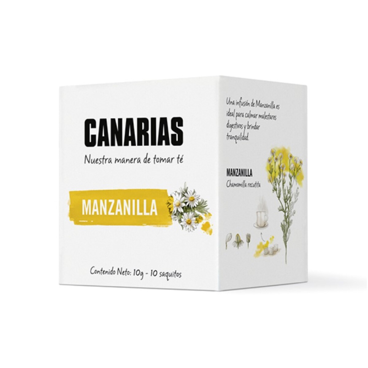 Caja X10 Té de Manzanilla Canarias 