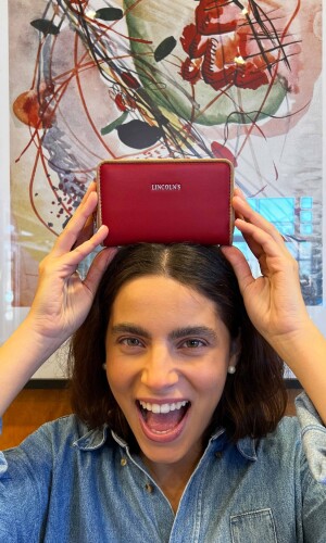 BILLETERA MALU GRANATE VISON Y CRUDO