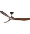 Ventilador de Techo Practic Life FS52930 60'' con 3 Aspas y Control Remoto Negro