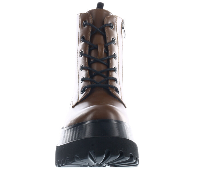 Bota CARMIN acordonada Tan