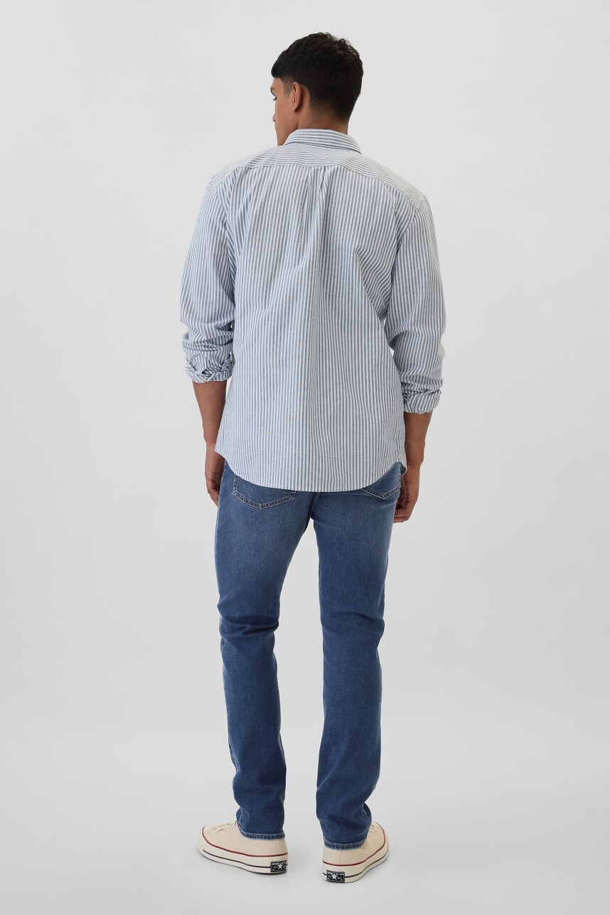 Jean Slim Athletic Hombre Medium Wash