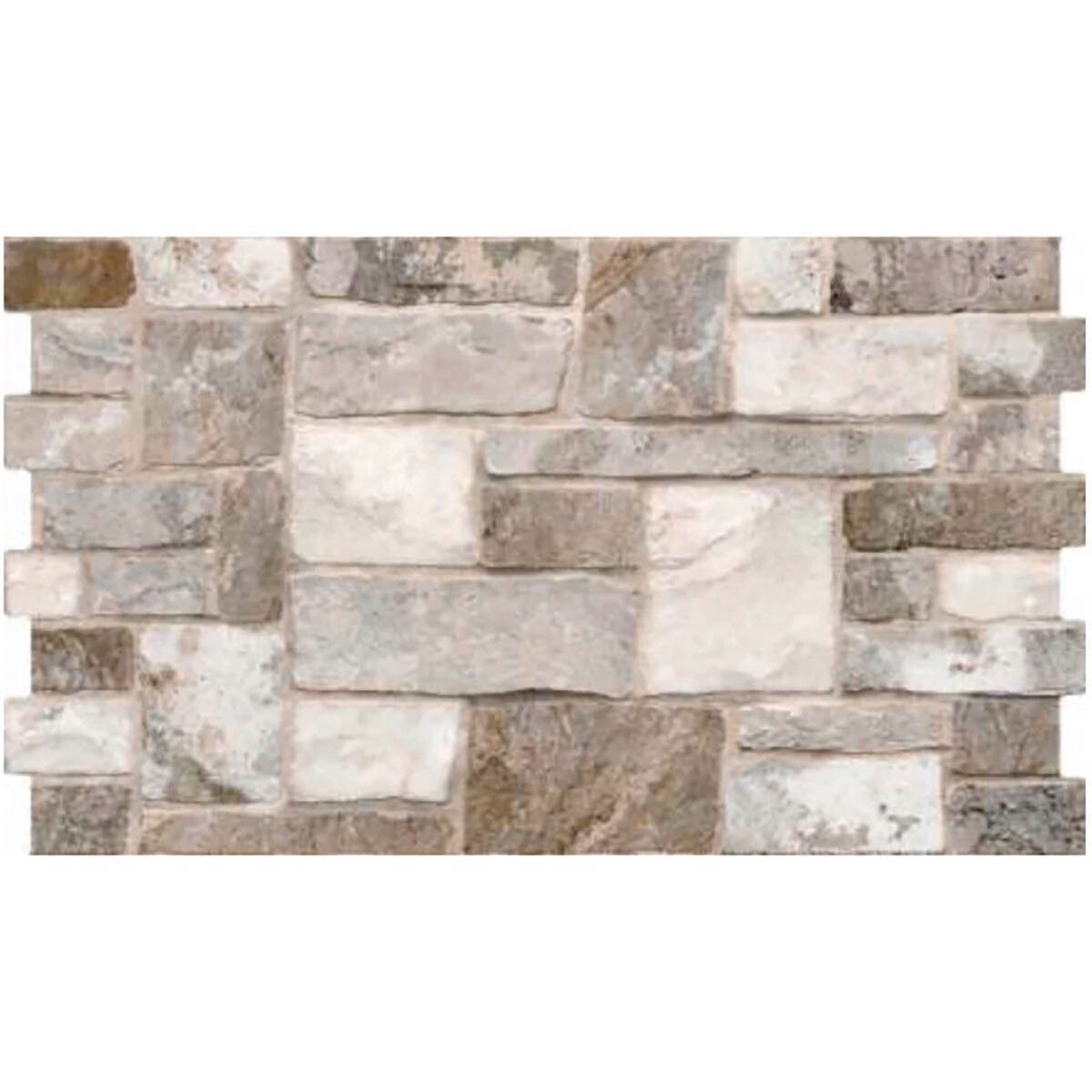 Ceramica Para Pared De 32X55.5 Imitacion Piedra Mate Liso Cristofoletti 