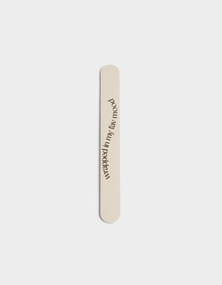 Lima Para Uñas Con Estampa Wrapped In My Fav Mood 