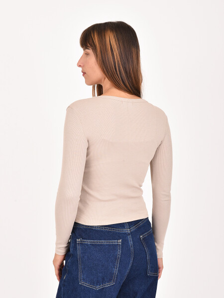 REMERA PAME BEIGE OSCURO