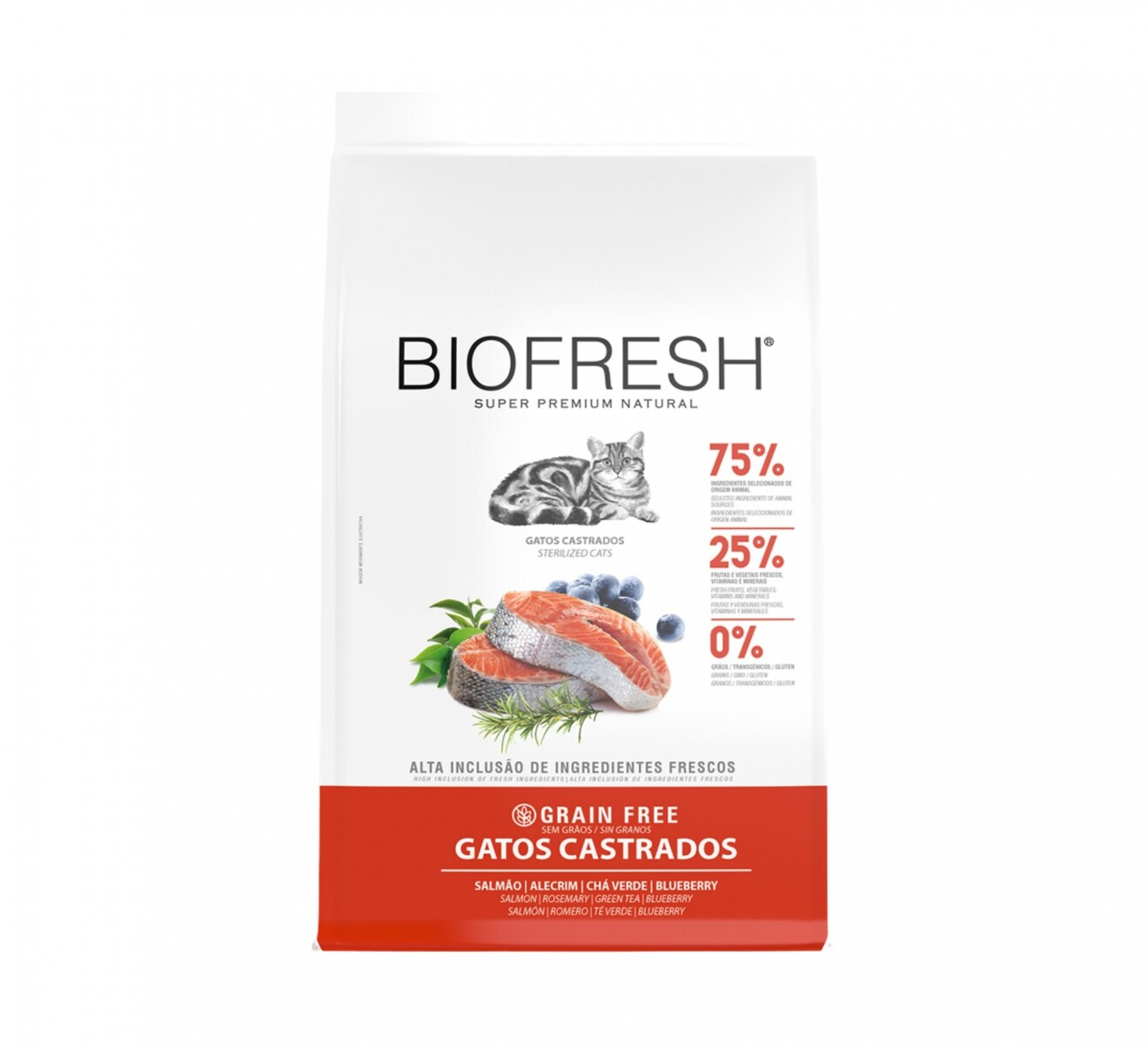 Biofresh Gato Adulto Castrado - Salmón 1,5 kg 