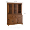 Alacena Cristalero Madera Maciza 3 Cajones 6 Puertas Alacena Cristalero Madera Maciza 3 Cajones 6 Puertas