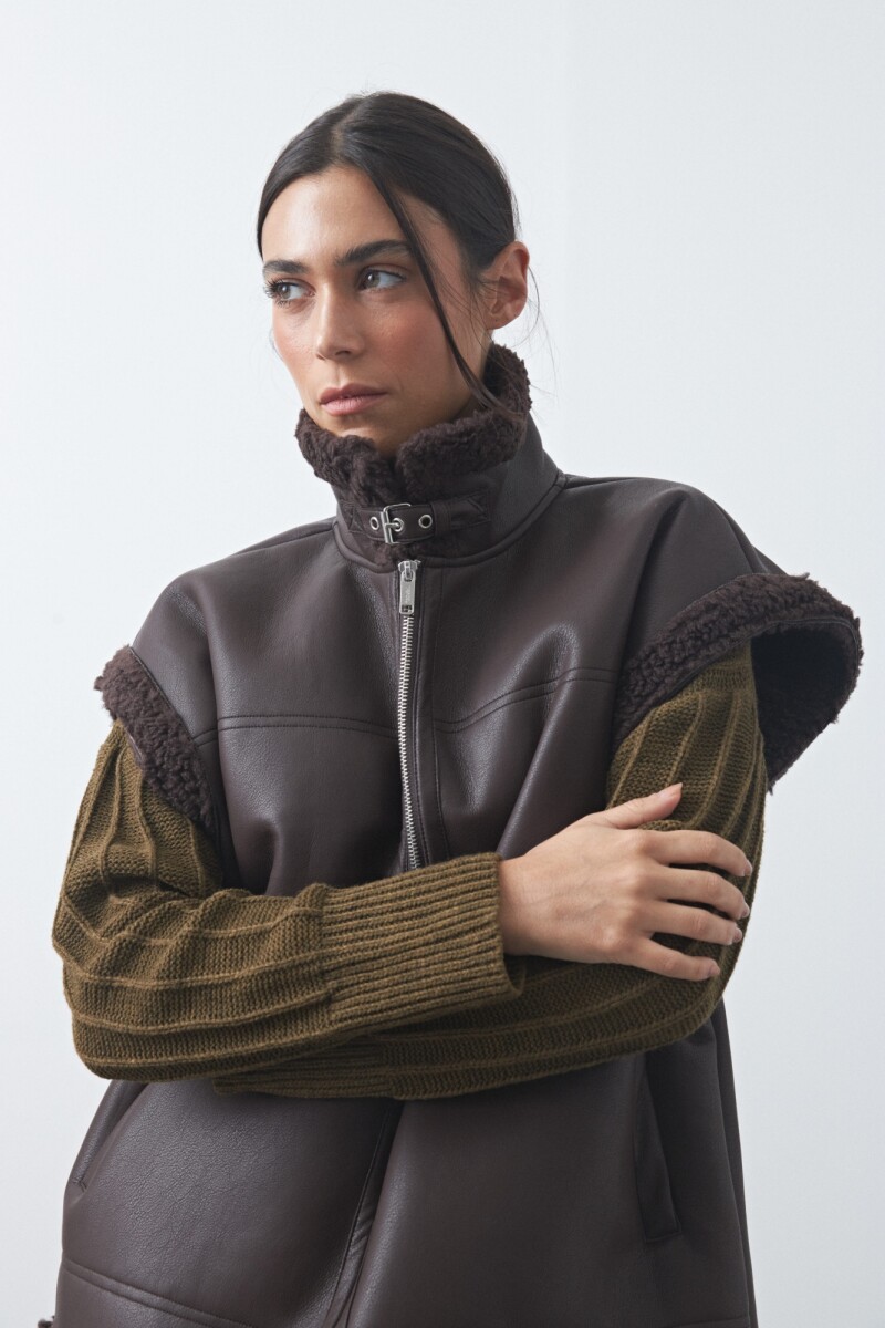 CHALECO AMPARO Chocolate