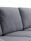 Sofá GEDVED chaise longue gris Sofá GEDVED chaise longue gris