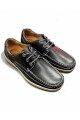 ZAPATO ACORDONADO MODA ITALIANA Negro