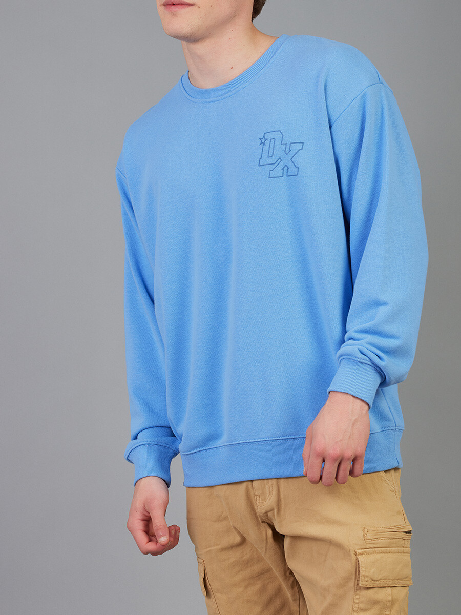 SWEATER DIEX DIXIE Ceruleo