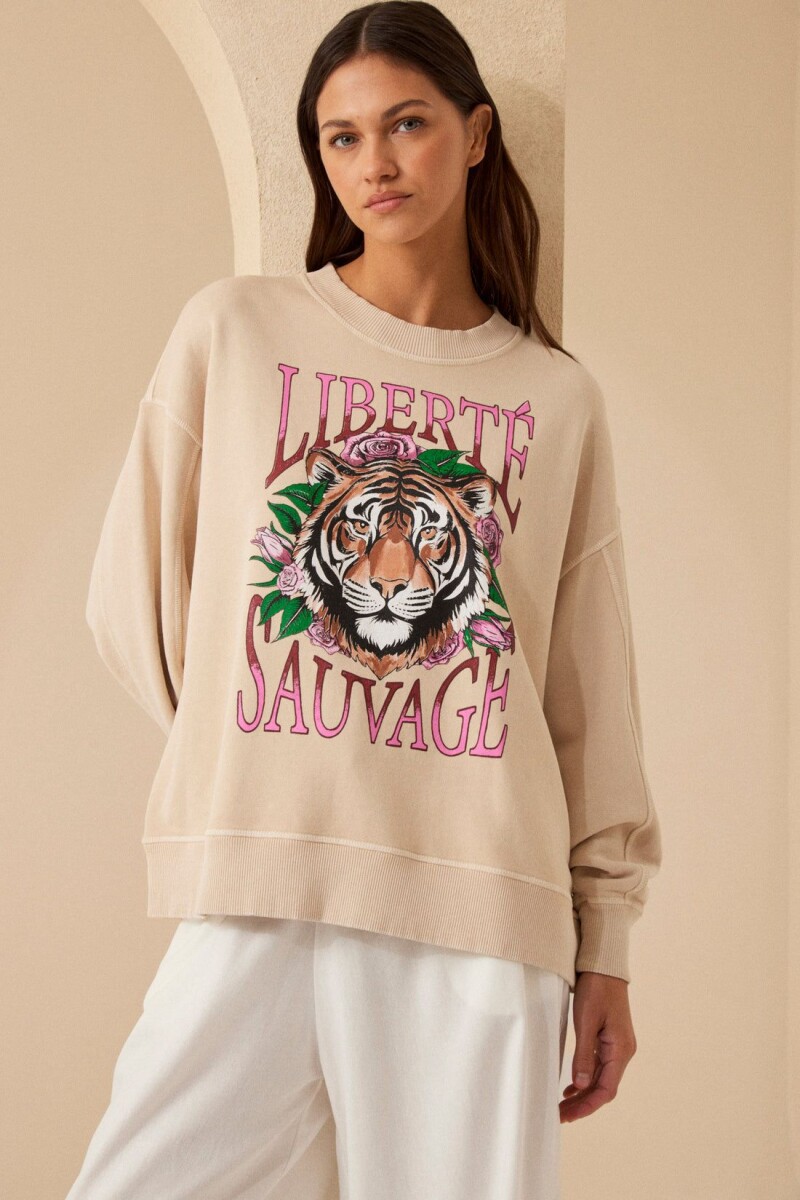 BUZO LIBERTE - BEIGE 