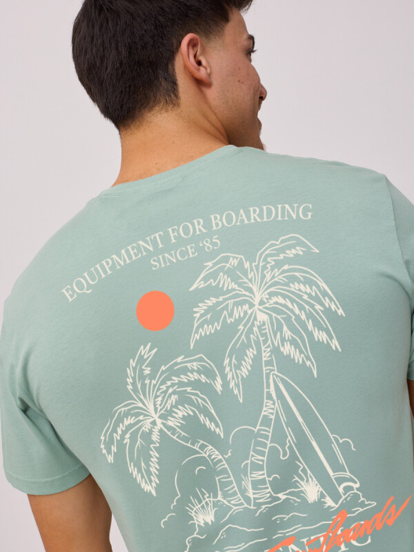 T-SHIRT VERNA RUSTY Verde Agua