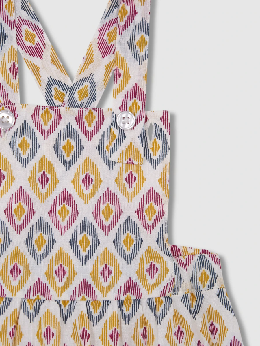 Ranita Estampado Ikat Violeta