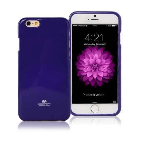 Estuche para celular Iphone 6 Plus JELLY CASE Azul Estuche para celular Iphone 6 Plus JELLY CASE Azul