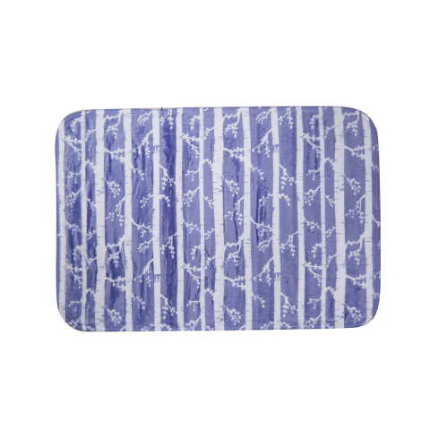 Alfombra Baño con Memoria Home Class 40x60 132 ARBOL AZUL