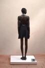 VESTIDO CON BRILLO Negro