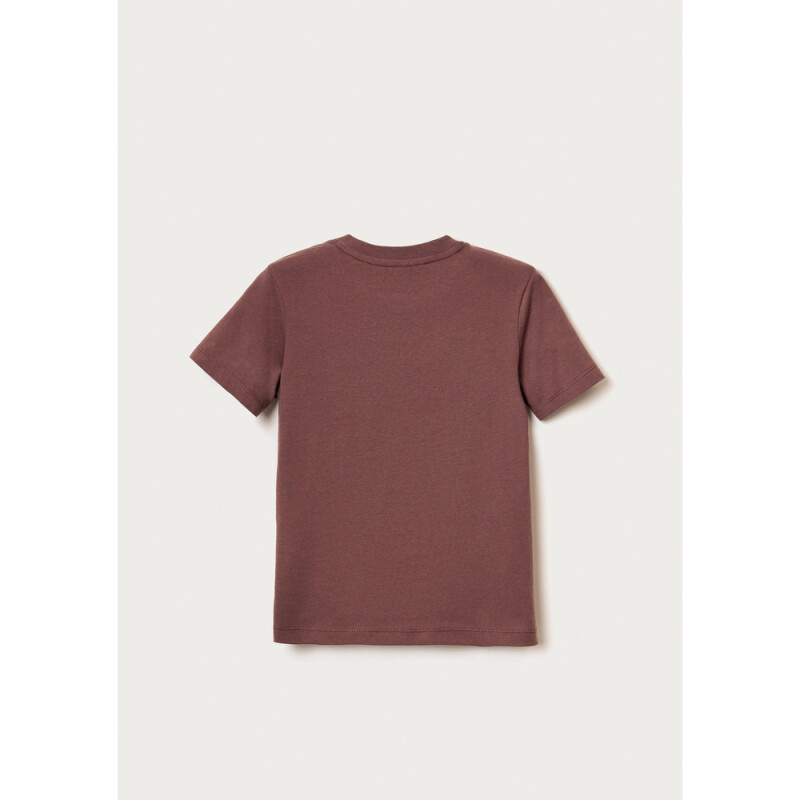 CAMISETA MM MASC MARROM