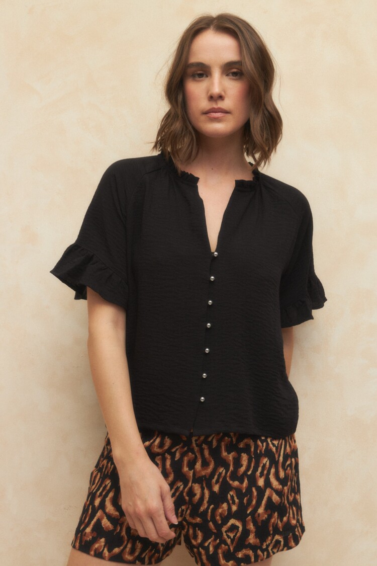 CAMISA DARIA Negro