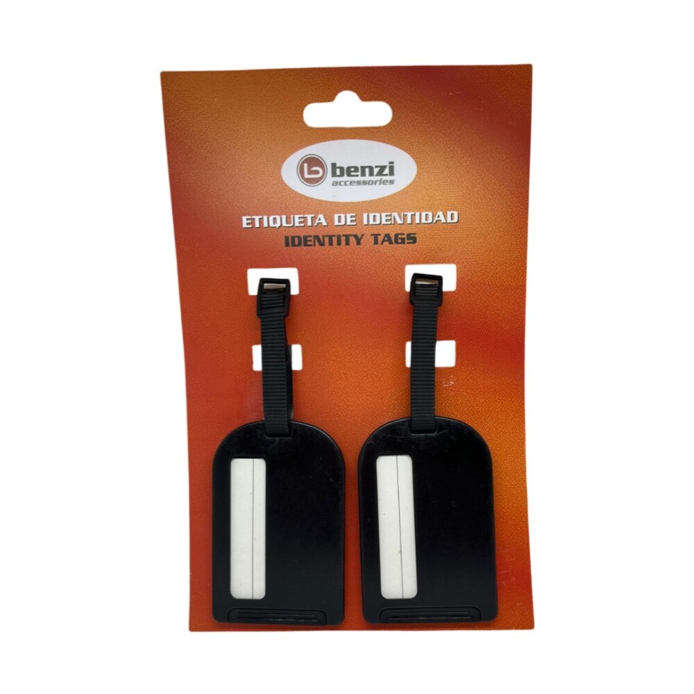 Set x2 Identificador De Valijas BZ ETIQUETA IDENTIDAD COLORES 4066