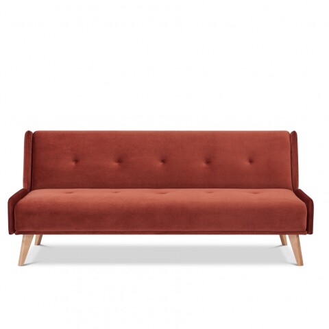 SOFA CAMA NORDICO MEDITERRANEO COLOR TERRACOTA 173N108S-P3 SOFA CAMA NORDICO MEDITERRANEO COLOR TERRACOTA 173N108S-P3