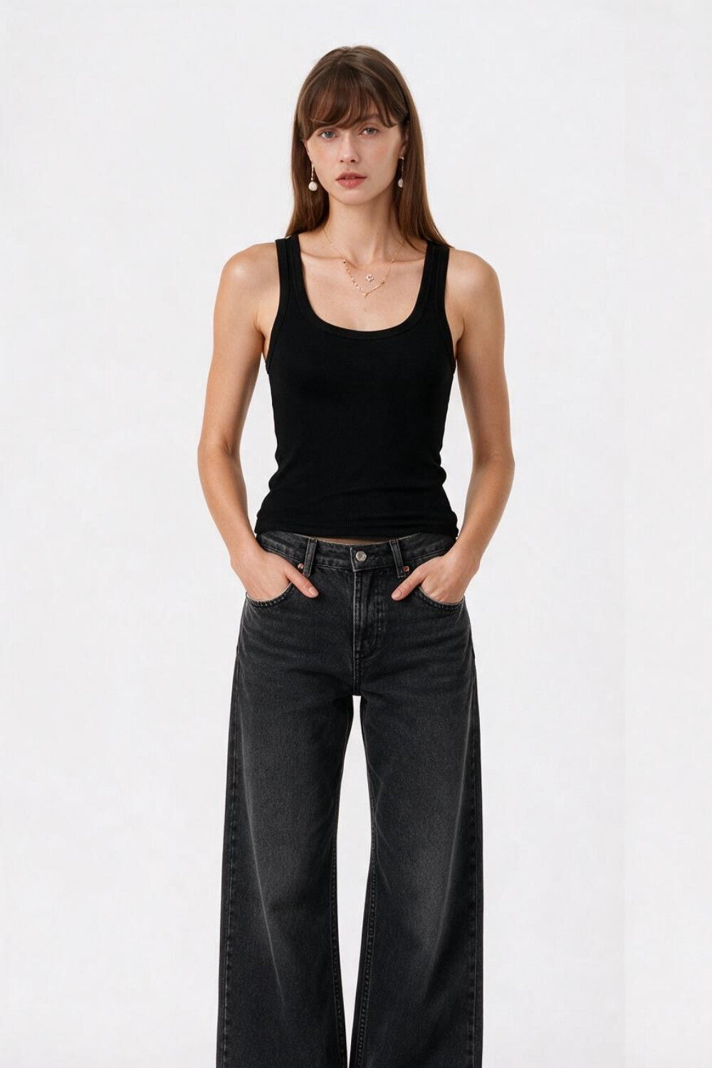 Musculosa Malisa Negro