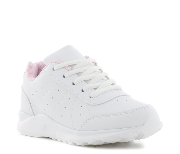 Deportivo BUZ acordonado White/Pink