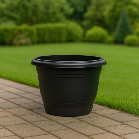 MACETA 42.5 LITROS NEGRO RISCHIOTO MACETA 42.5 LITROS NEGRO RISCHIOTO