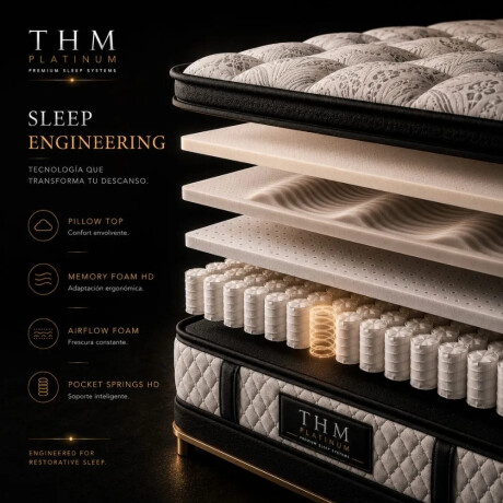 Sommier King HAMPTONS Platinum Smartbox Beige