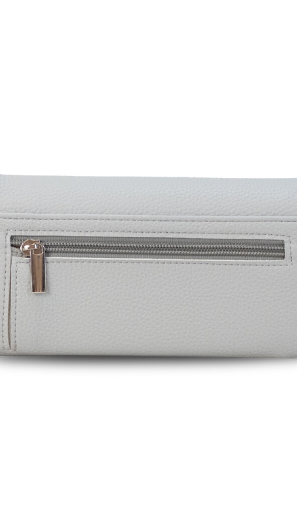 BILLETERA FAUSTINA GRIS ACERO