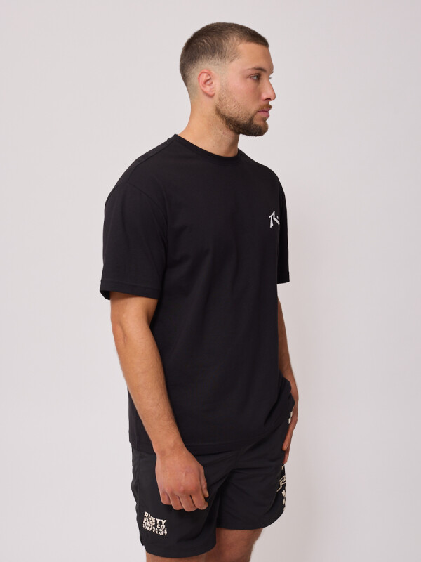 T-SHIRT KYLES26 RUSTY Negro